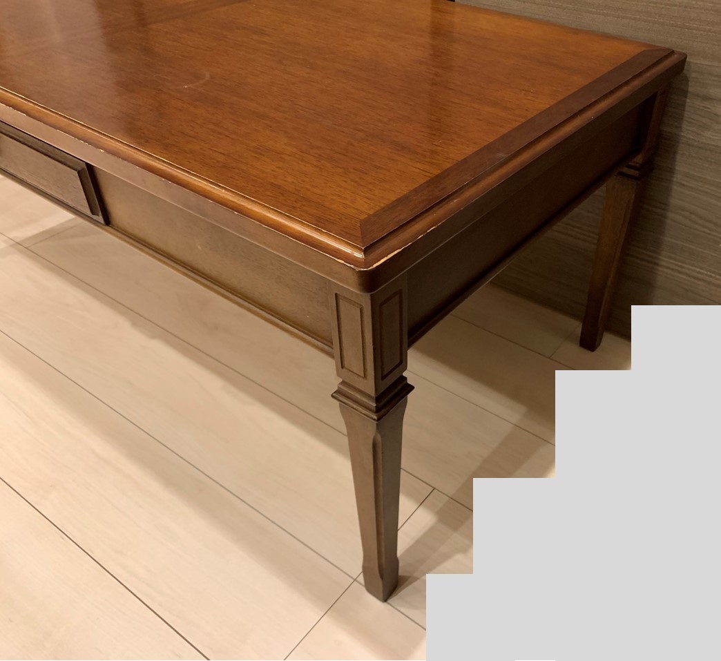 ビンテージ⁄maruni⁄マルニ木工⁄地中海⁄センターテーブル⁄引き出し付き