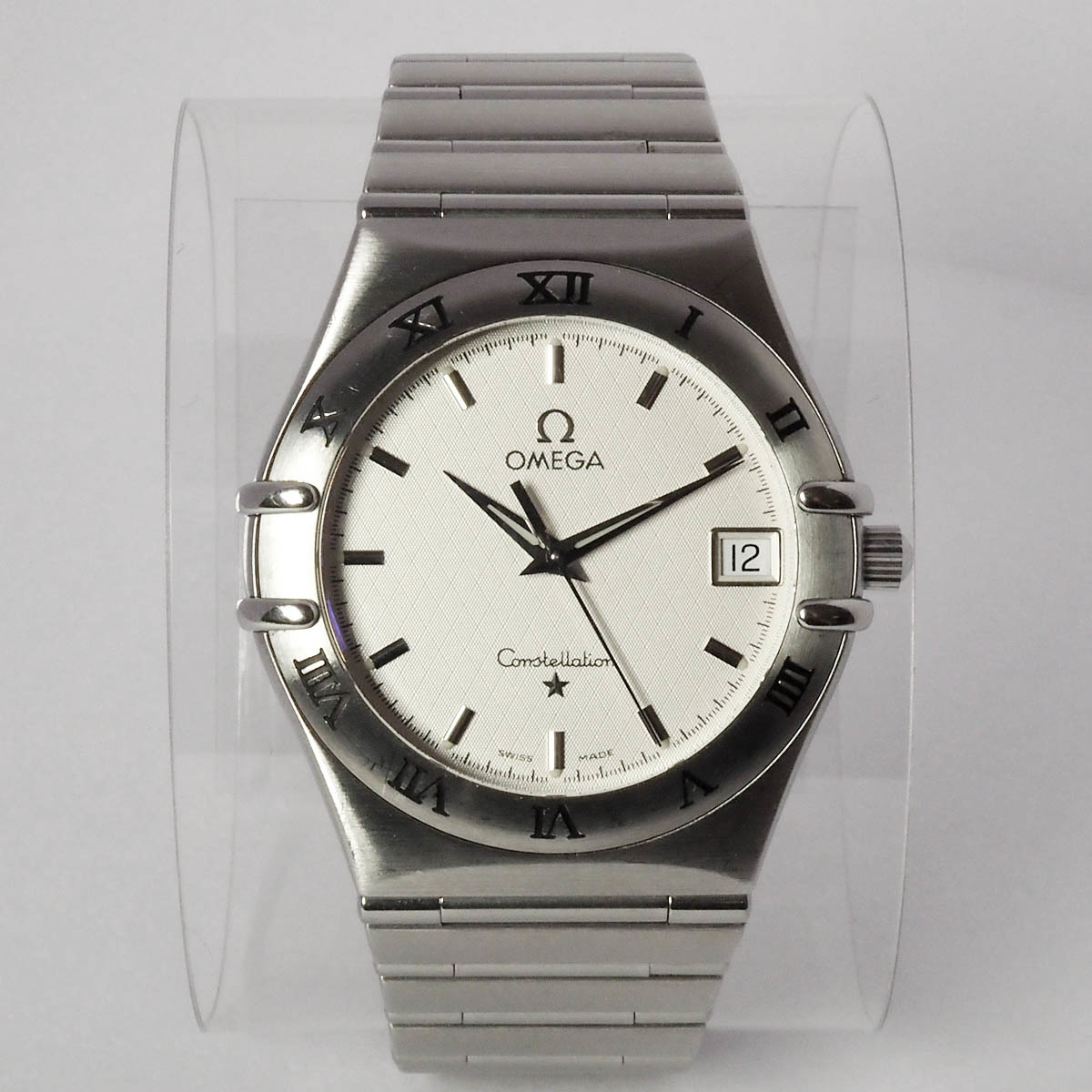 Constellation Omega 1512.30.00 Dial 1512.30 Quartz Watch White 