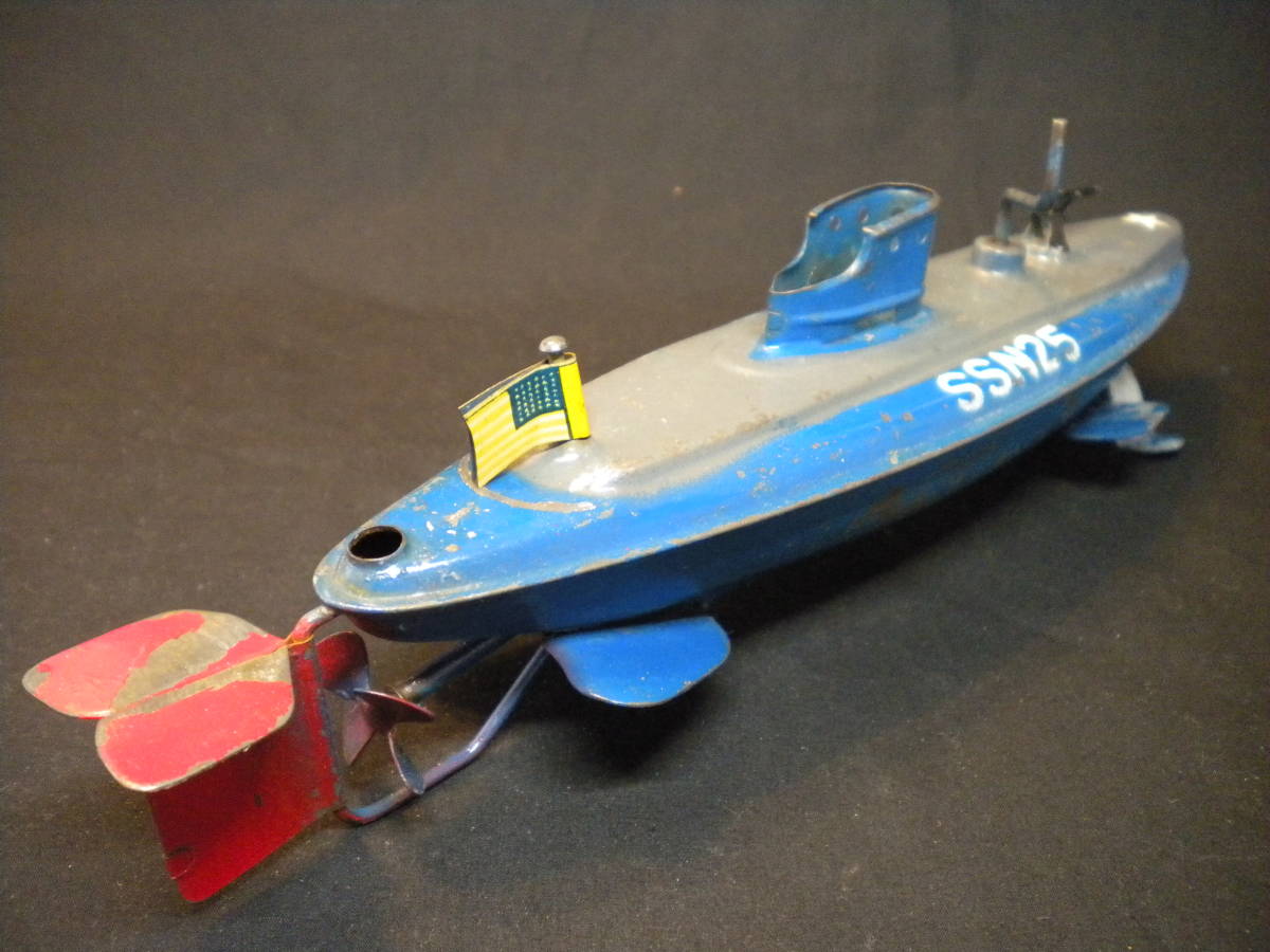 Yahoo!オークション - 「ブリキ 潜水艦」の落札相場・落札価格 1950s 