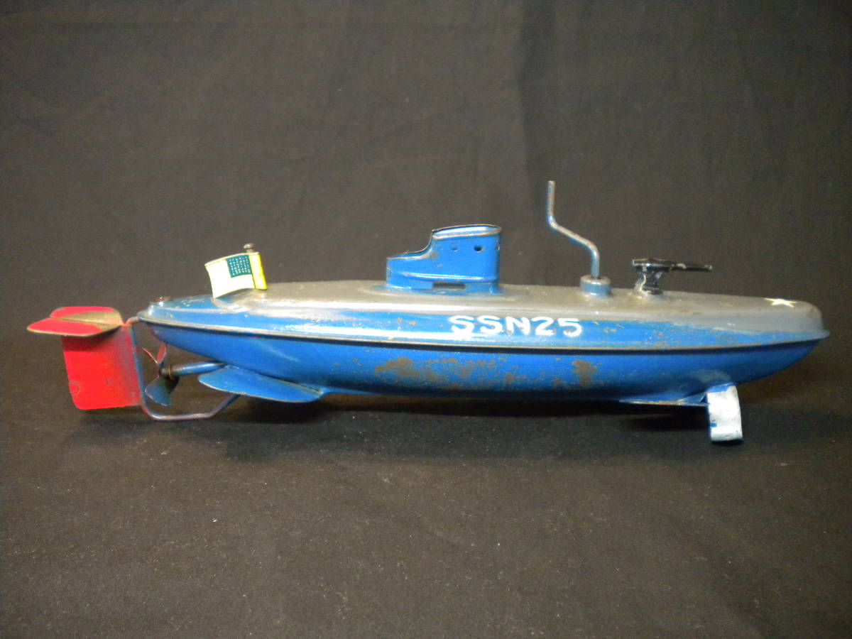 Yahoo!オークション - 「ブリキ 潜水艦」の落札相場・落札価格 1950s 