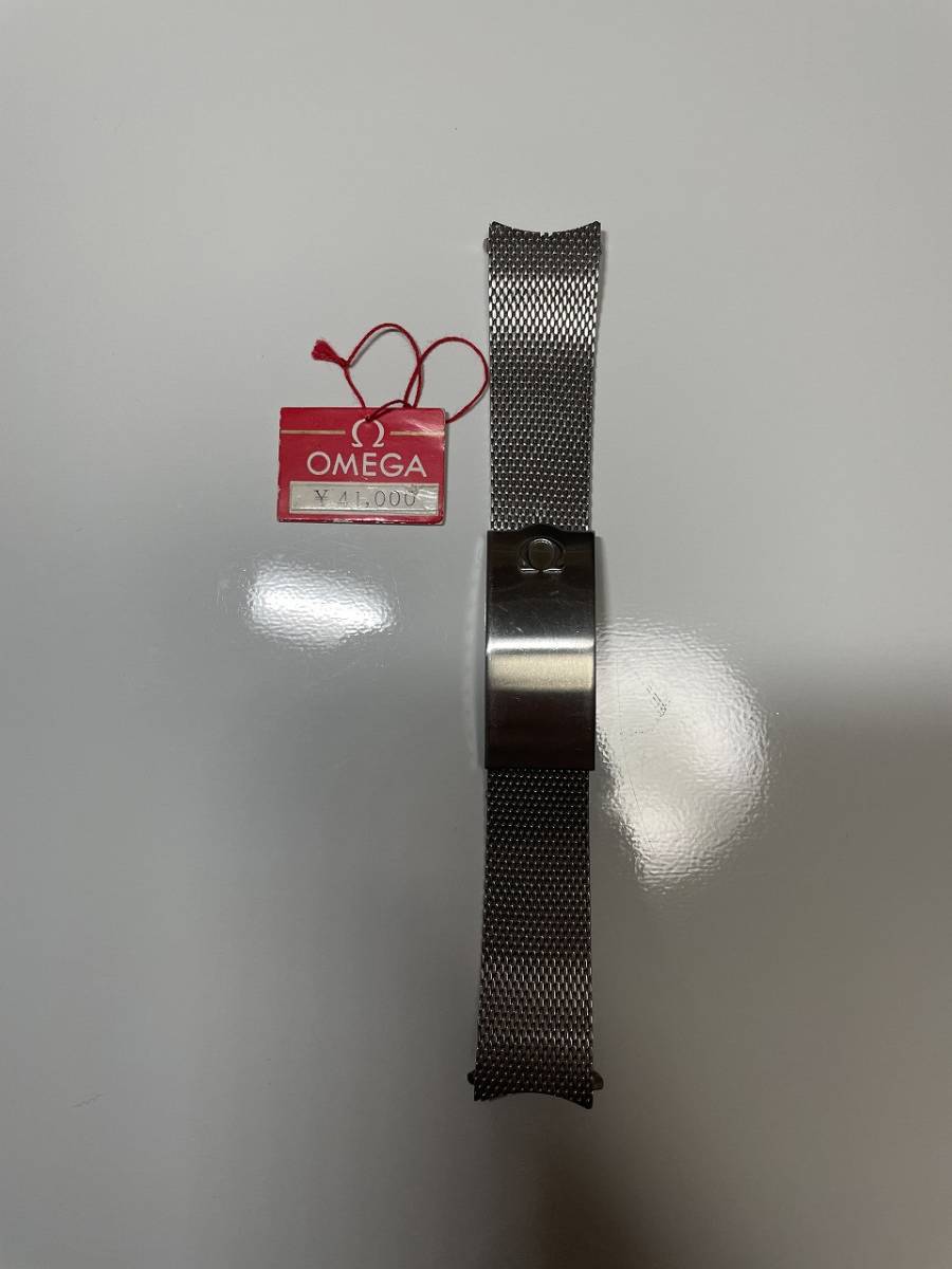 オメガ 純正 ブレス OMEGA 希少 弓カンタイプ ベルト 18mm デッド 