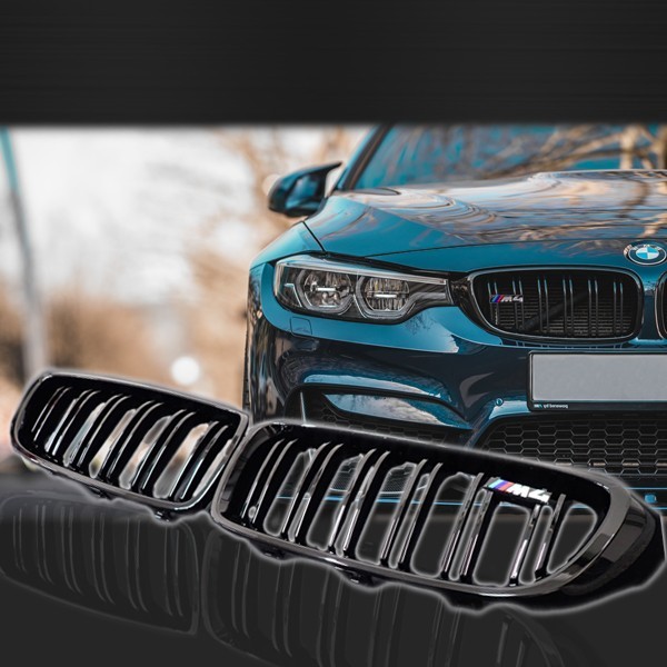BMW F32 4シリーズ キドニーグリル F36 M4 | 0 F33 ブラックキドニー