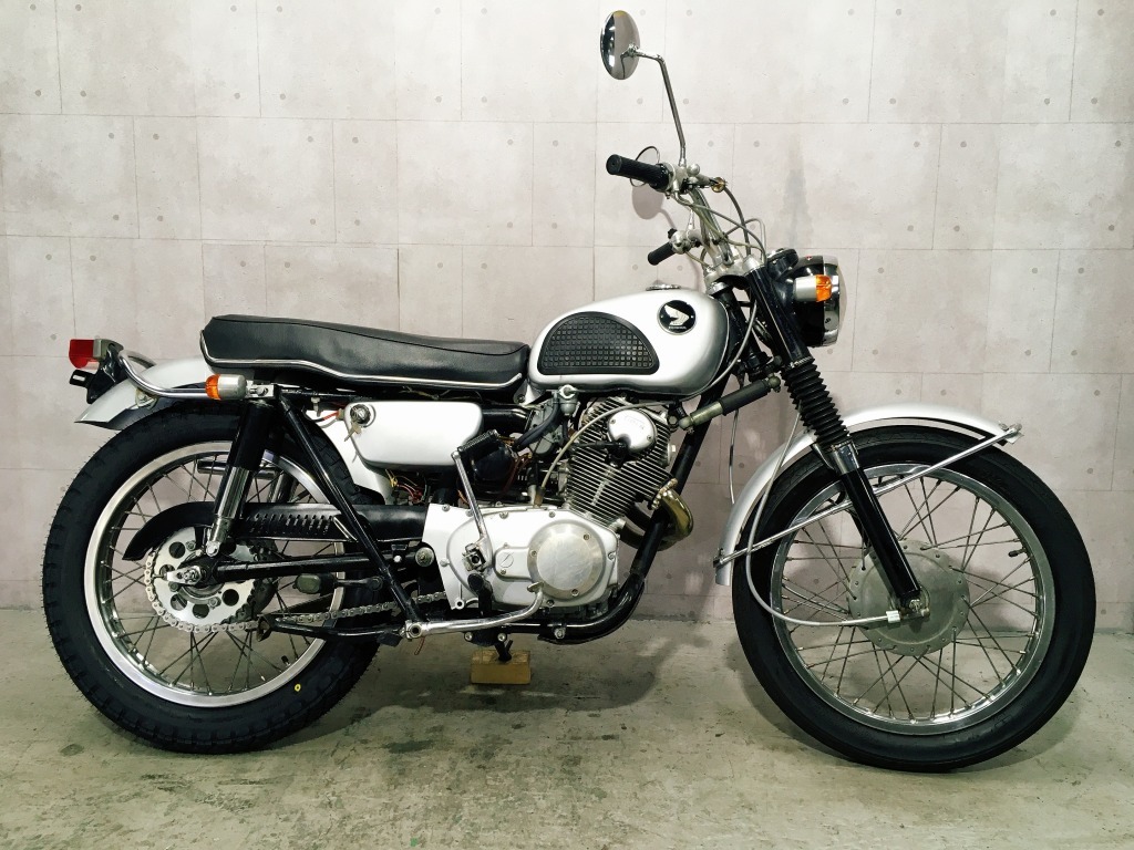 ホンダ　CL72　77　Ｆフェンダー　極上品