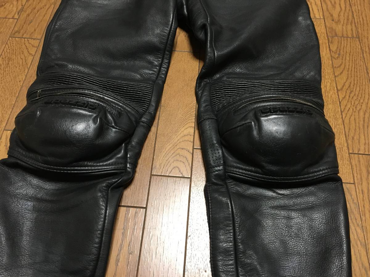 KOMINEコミネ Spazzioレザーパンツ 膝カップ付 サイズL(レザー)｜売買
