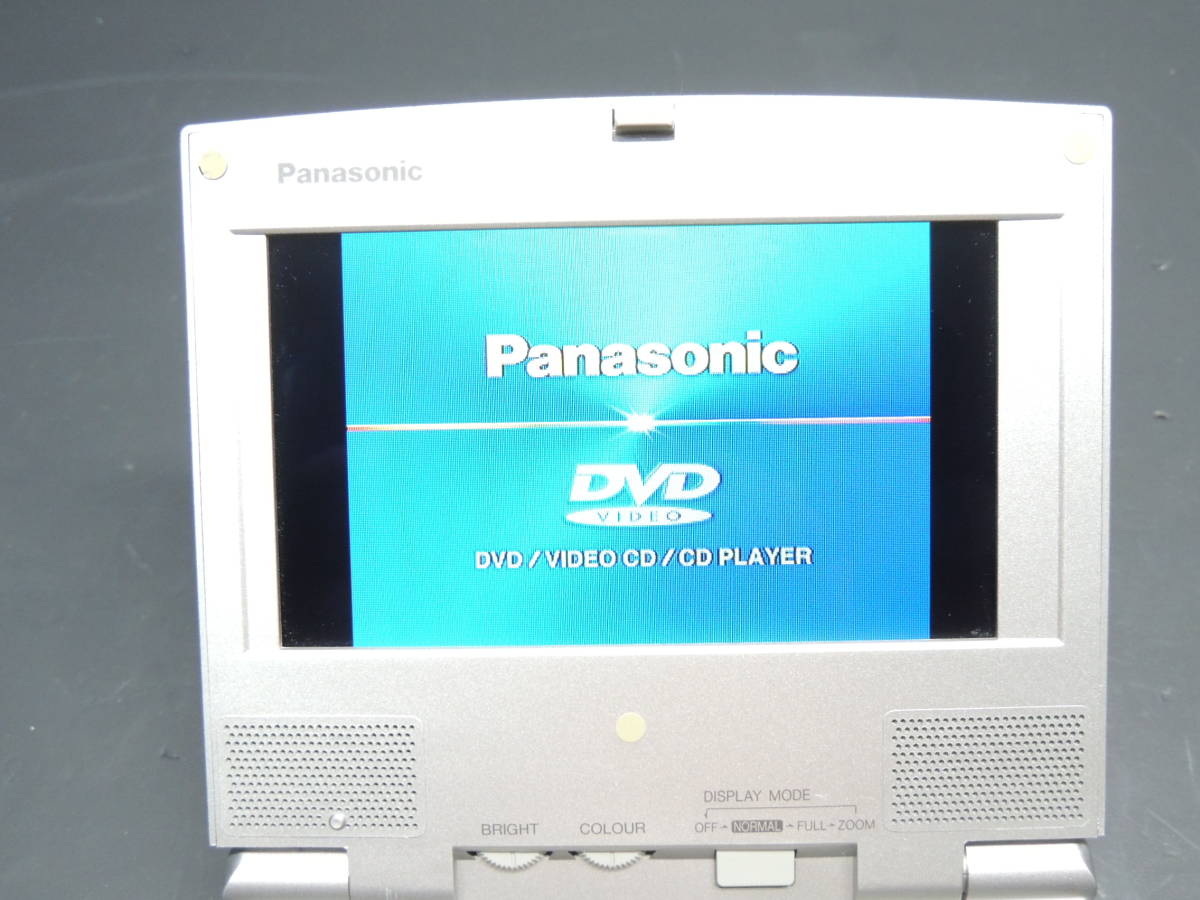 Panasonic ポータブルDVD・ビデオCD・CDプレーヤー DVD-L10 管理:m-54