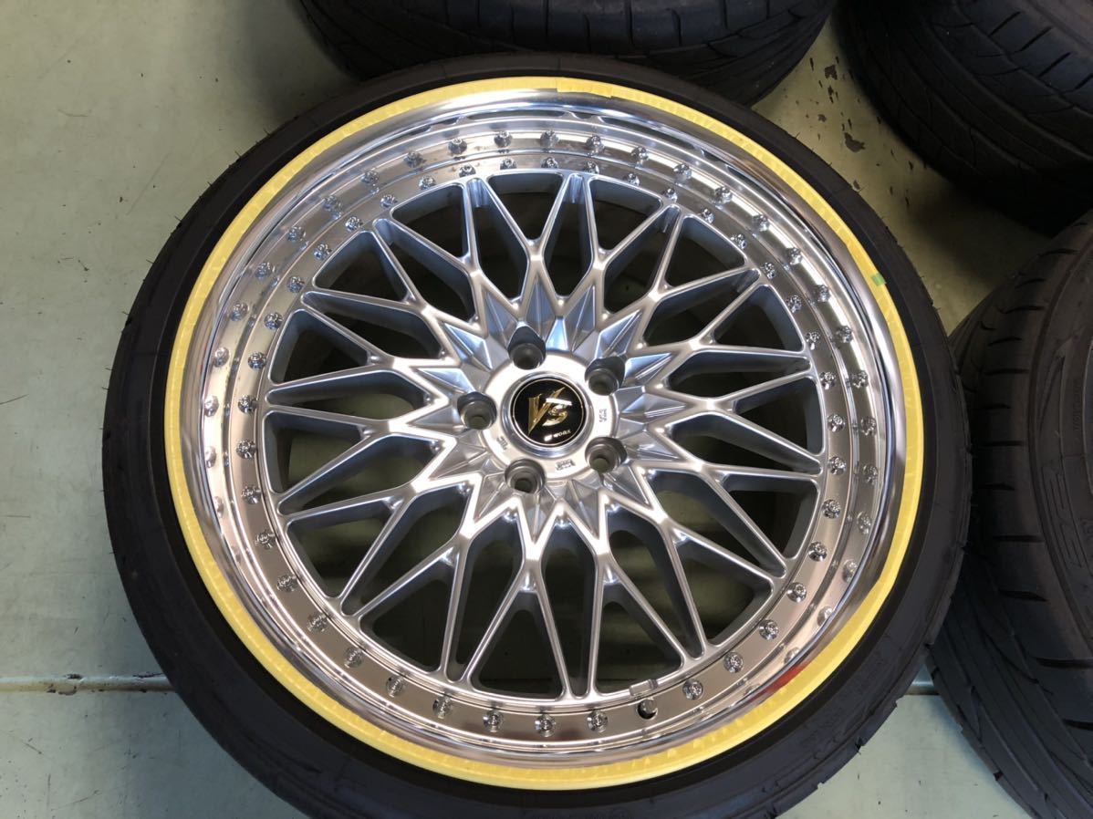 ワークVS-XV中古20インチタイヤホイール4本セット(ラジアルタイヤ 