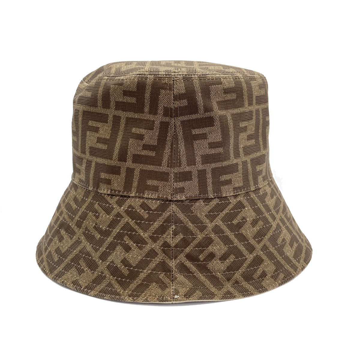 FENDI バケットハット ベージュ 59cm Mサイズ新品未使用 □ 1円~ 逸品 現行 □ フェンディ FENDI □定価 57,200円□ バケット