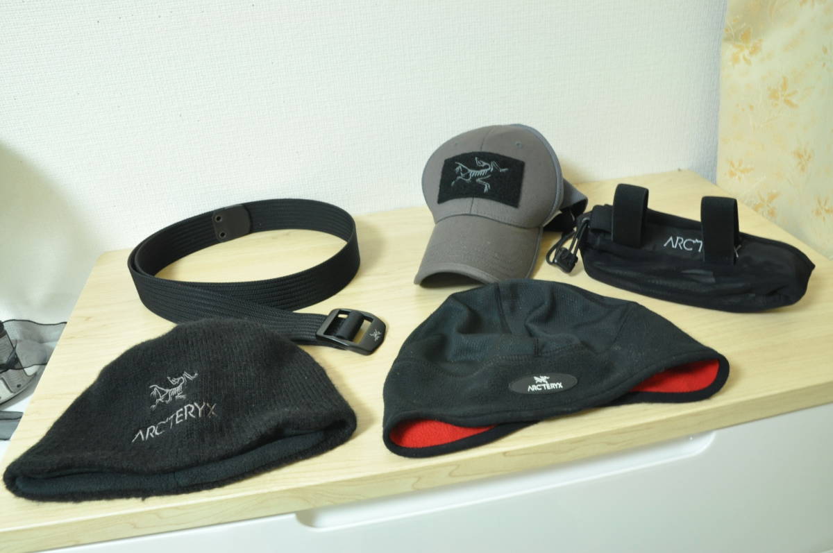 【実物】ARCTERYX アークテリクス キャップ ベルト ビーニー ニット帽 PEOPLE PMC LE CRYE DEVGRU