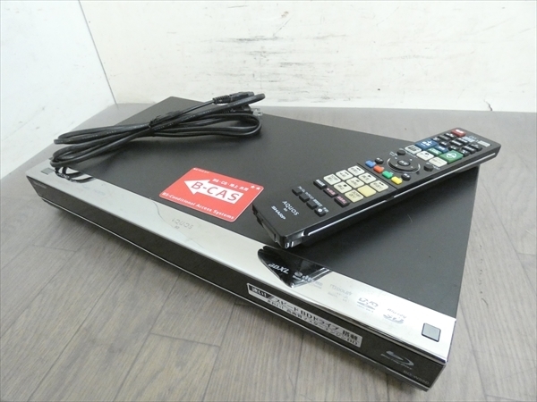500GB☆13年☆シャープ/SHARP/AQUOS☆HDD/BDレコーダー☆BD-W550