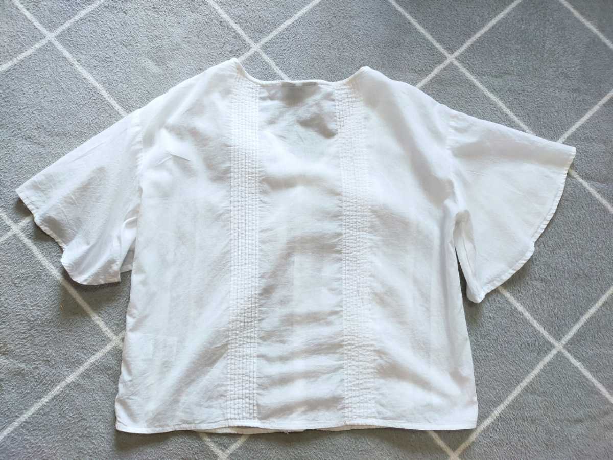 SLOBE IENA スローブイエナ マニーレース Vネックブラウス シャツ