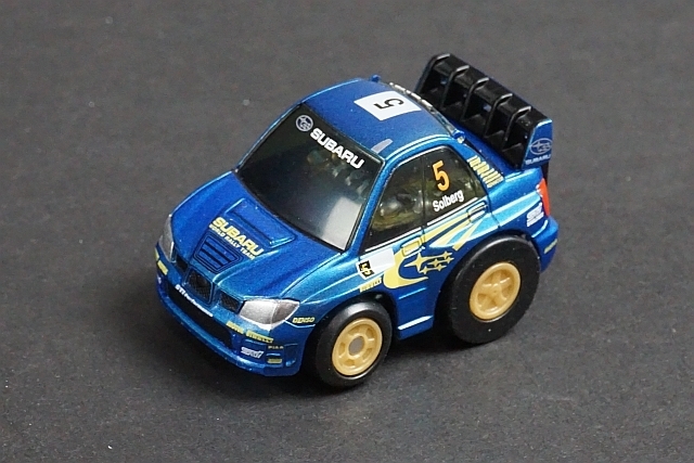 Qステア チョロQ インプレッサ＆ランサーWRC編 Q Steer Impressa