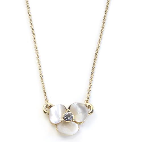 ●ケイトスペード パンジーモチーフ ネックレス WBRU6731-110