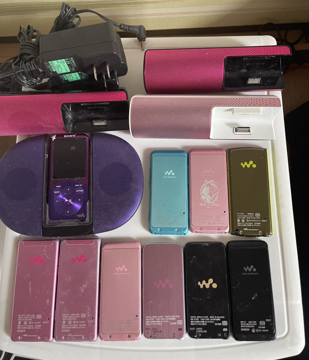 SONYウォークマン WALKMAN ジャンク10個まとめ SONY オーディオ機器