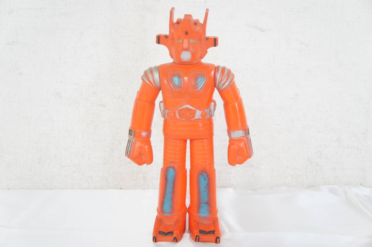 ブルマァク NTV 高さ:約27cm マッハバロン ソフビ 人形 当時物 昭和  