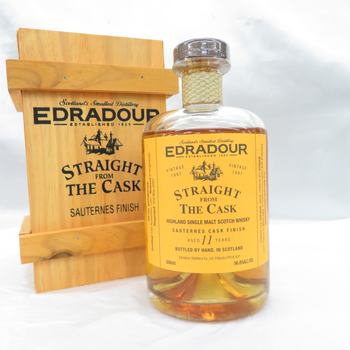 買取 店舗 【未開栓】EDRADOUR エドラダワー 11年 ストレート・フロム 