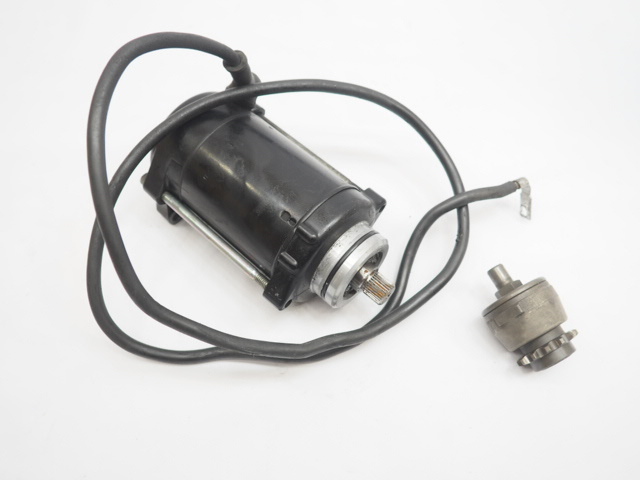動作OK.250TR.純正セルモーター.BJ250F.スターターモーター..ピニオン