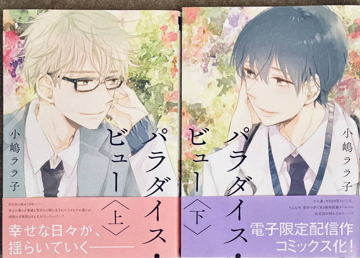 ◇ 小嶋ララ子仔縞楽々 [パラダイス・ビュー 上・下  2冊セット]  初版(ボーイズラブ)｜売買されたオークション情報、ヤフオク!  の商品情報をアーカイブ公開 - オークファン（aucfan.com）