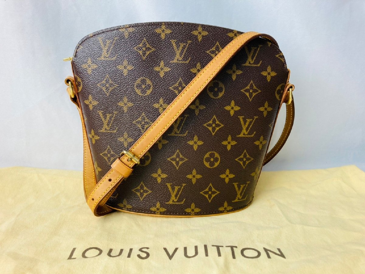 ☆Louis Vuittonルイヴィトン モノグラム ドルーオ ショルダーバッグ 