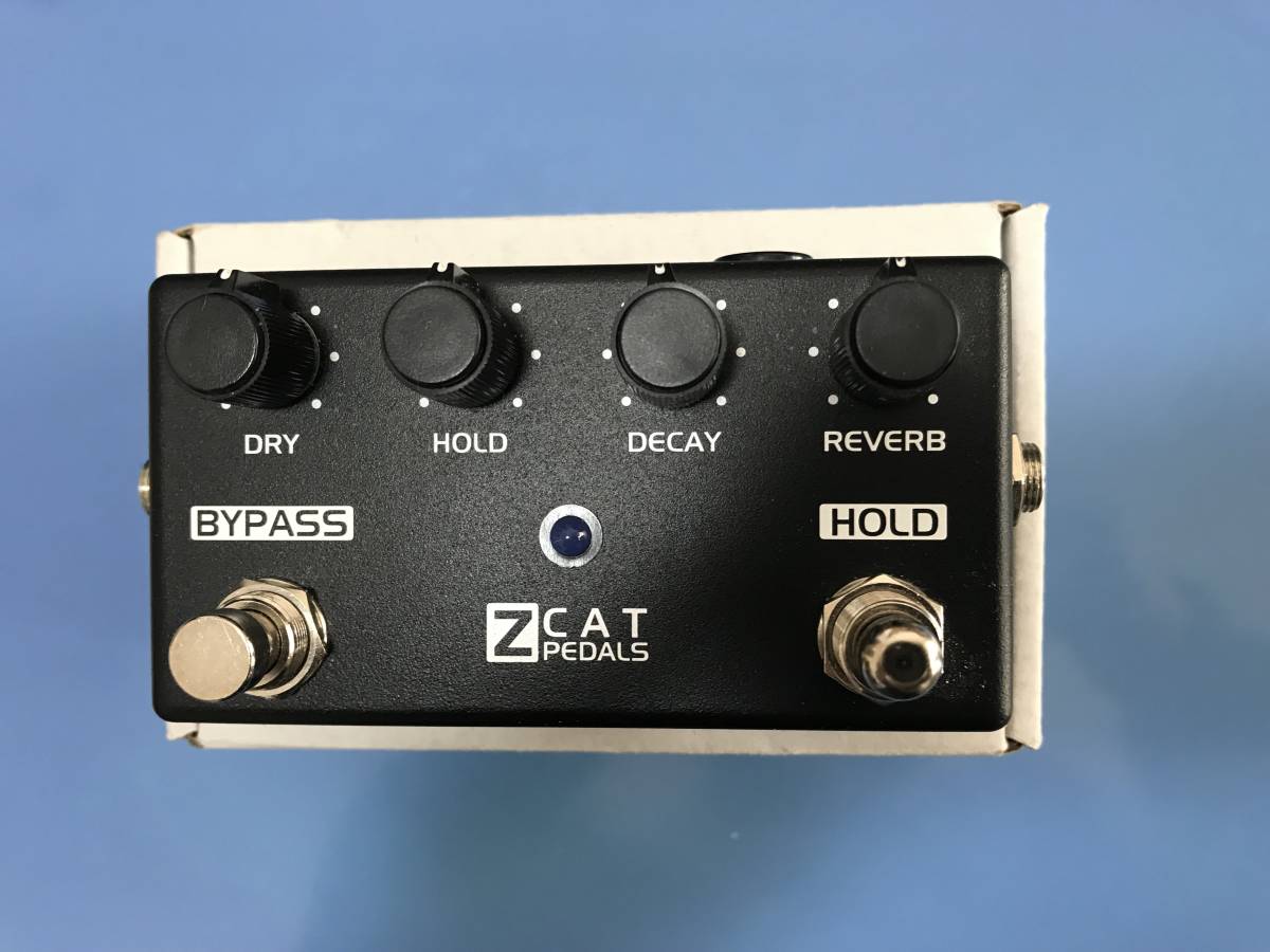 1台2役】ZCAT Pedals Hold-Reverb Hold ZCAT Hold-Reverb 中古Hold
