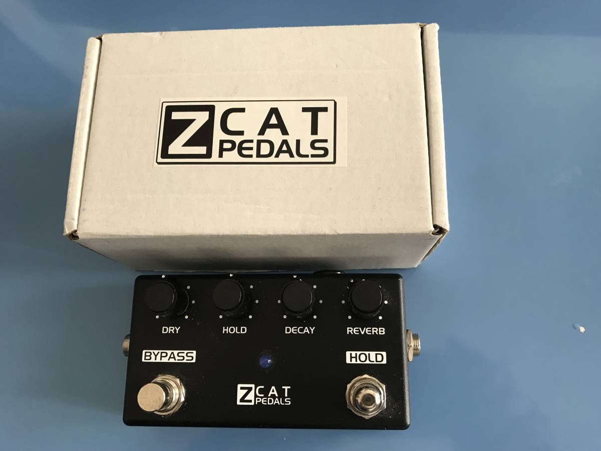 1台2役】ZCAT Pedals Hold-Reverb Hold ZCAT Hold-Reverb 中古Hold