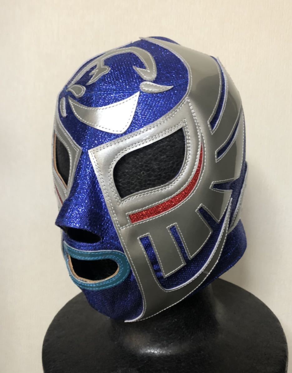メ*デ様 ザ・コブラ プロレスマスク 2枚セット ラメ仕様 未使用含む レプリカ ザ ザ・コブラ 謎のアストロノーツ 金ラメ 試合用 中古美品 新日本