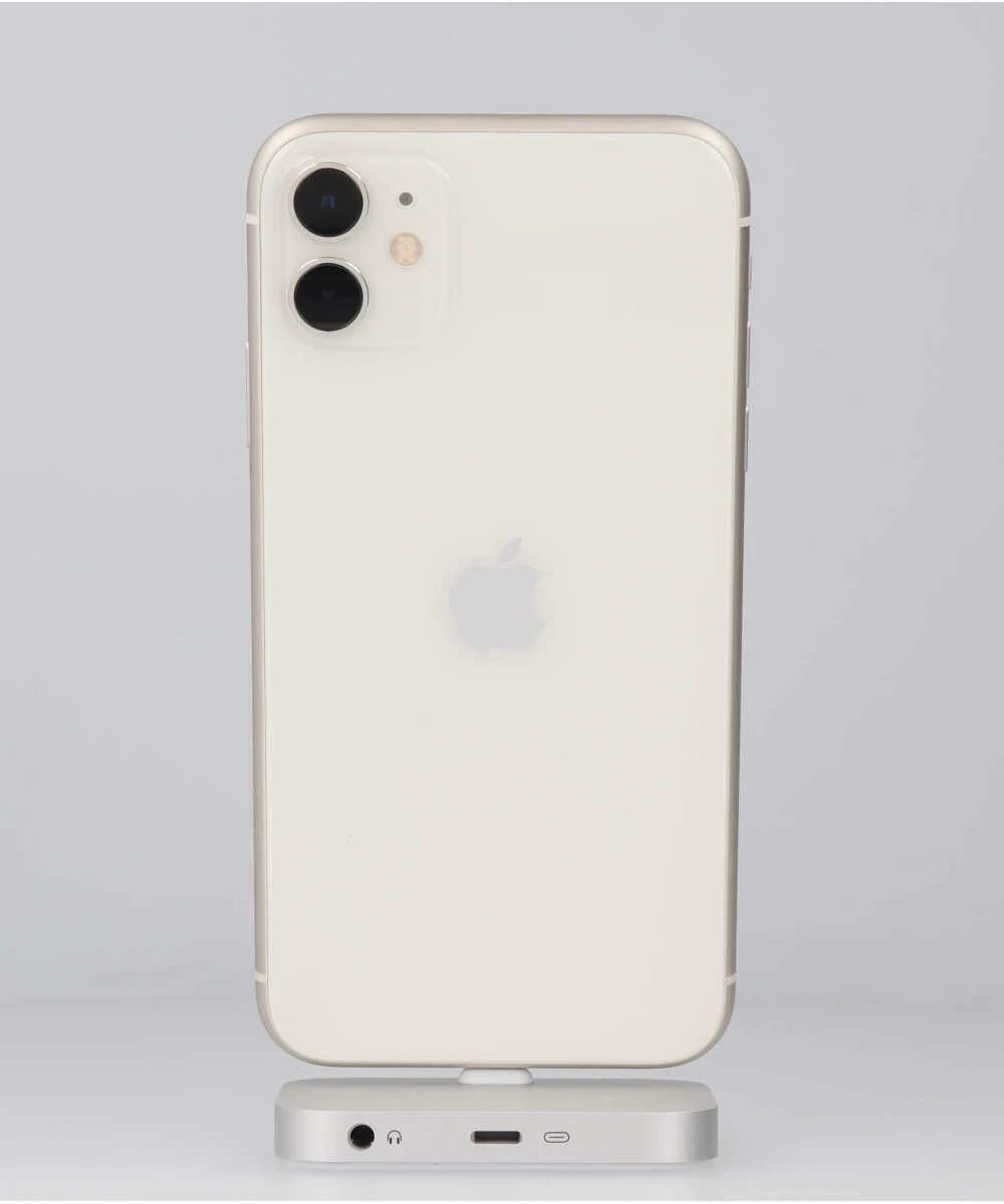 Apple iPhone 11 A2221 ホワイト iOS15.4.1 128GB スマホ 本体 