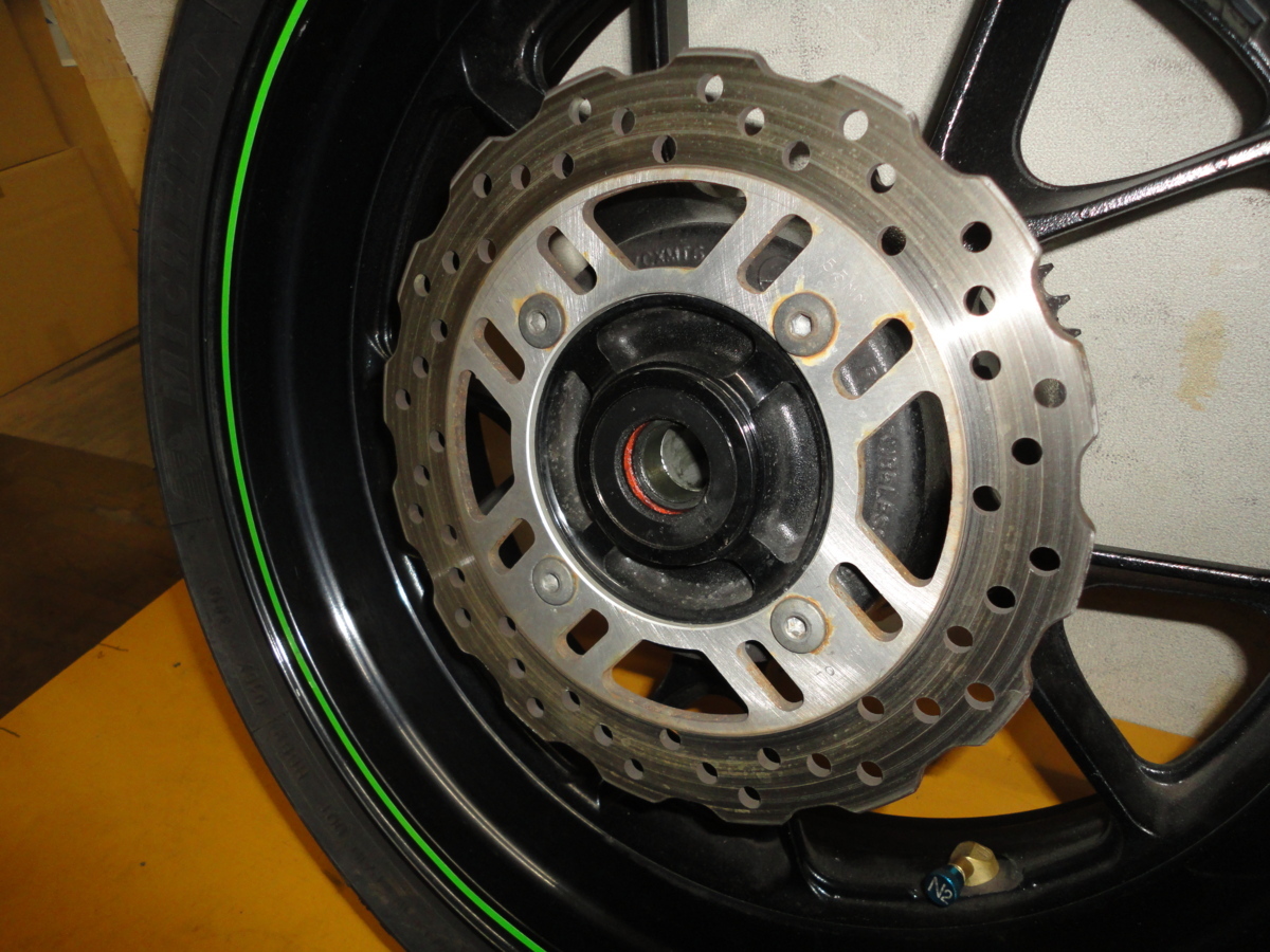 ZX-14R zx14r リアホイール スプロケット ディスク ハブ 検索 zzr1400