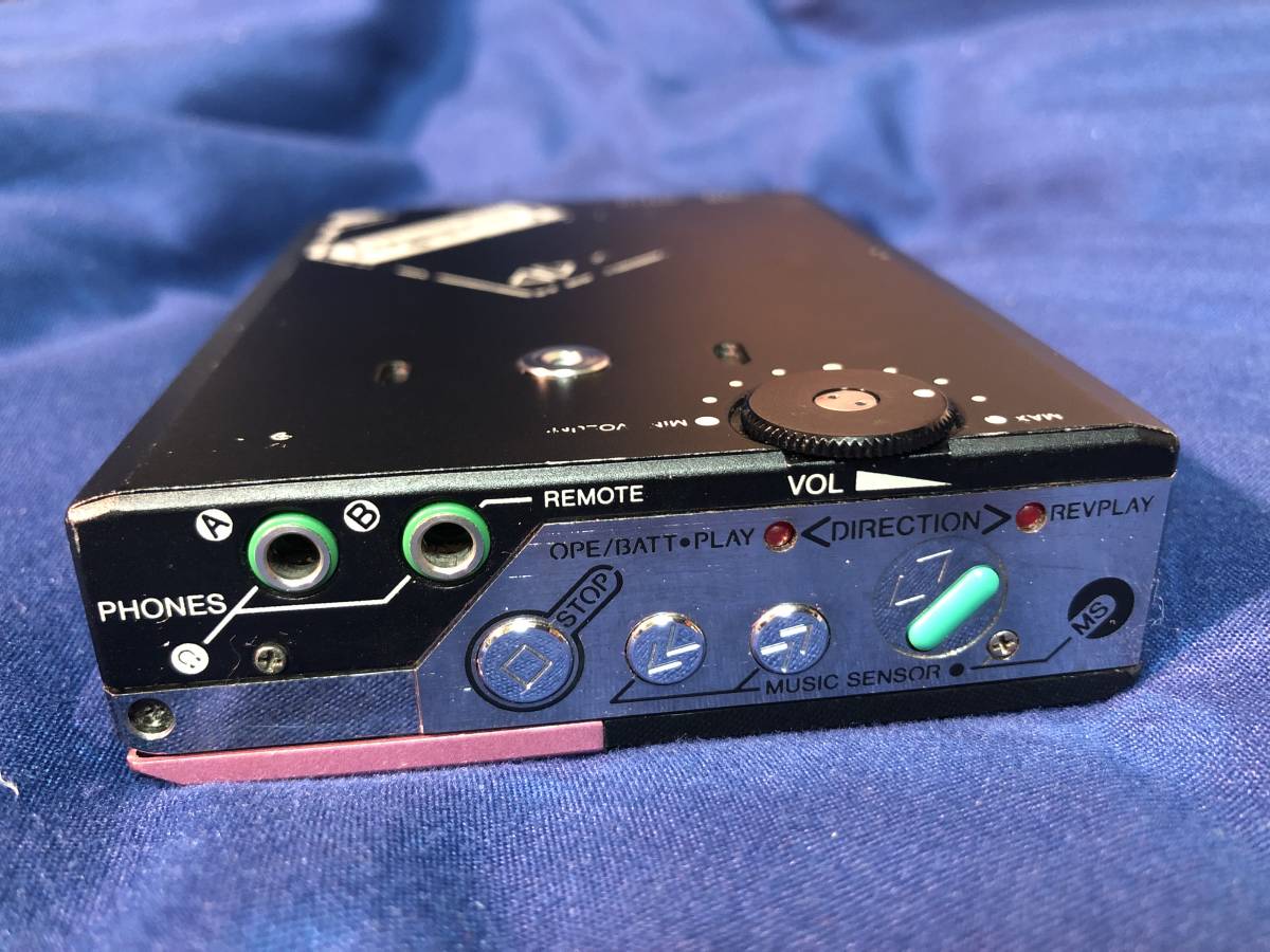 USED▽AIWA/アイワ カセットプレーヤー「CassetteBoy/カセットボーイ HS-G8」ピンク AIWA アイワ カセットボーイ ジャンク レトロ ジャンク品