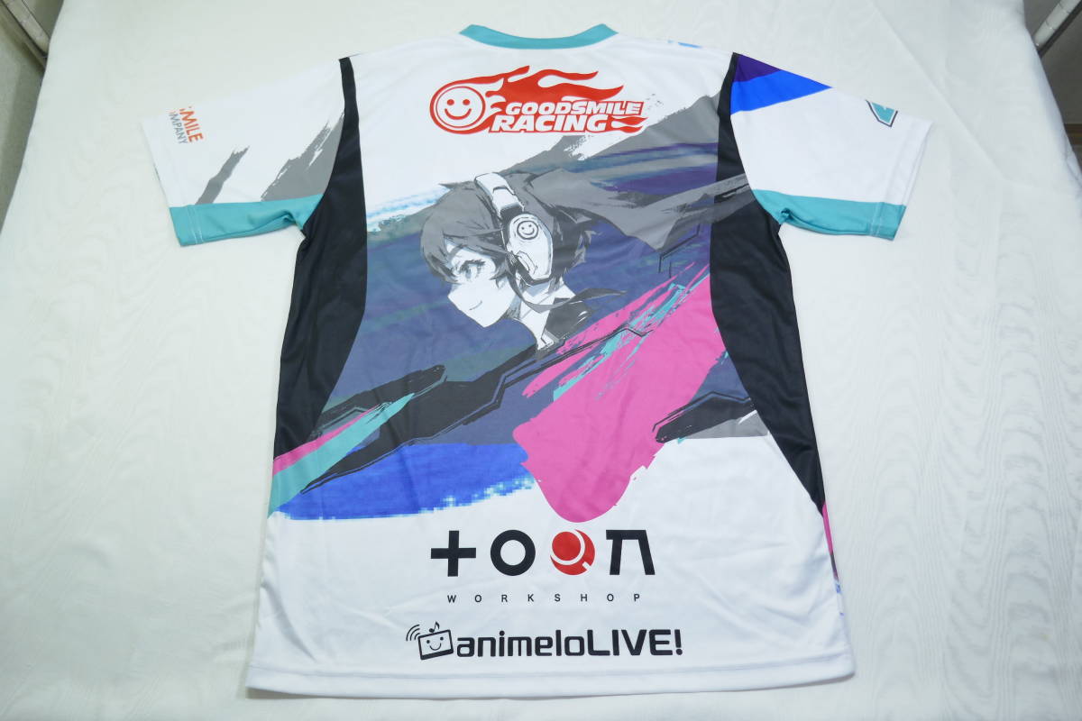 極美品 レーシングミク 2014 ver. 初音ミク グラフィックTシャツ 