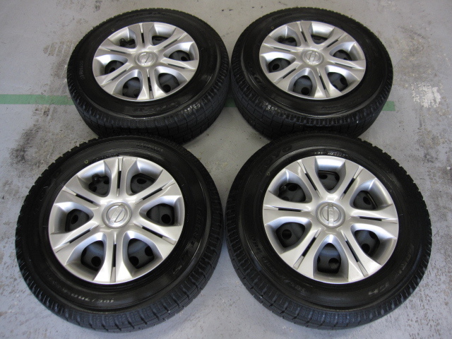 お得，安い E12 ノート 純正スチール 14X5.5J 100/4H TOYO G5 185/70 SET(スタッドレスタイヤ)｜売買されたオークション情報、yahooの商品情報をアーカイブ公開 - オークファン 4穴