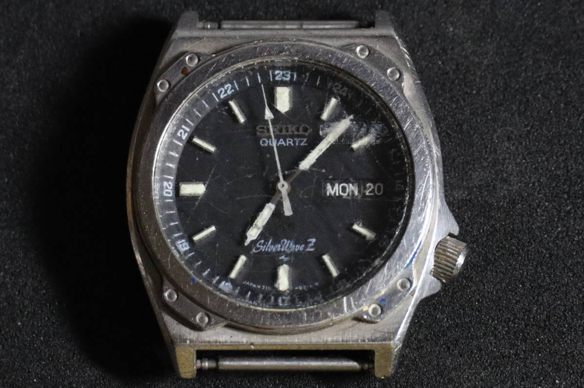 B1655） SEIKO セイコー シルバーウェーブ Z クオーツ 腕時計 メンズ 