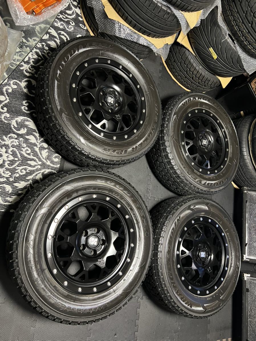 MLJ XTREME-J X04 17インチ 7.0J＋35 PCD110 5穴 ハブ径約65ミリ JEEP 