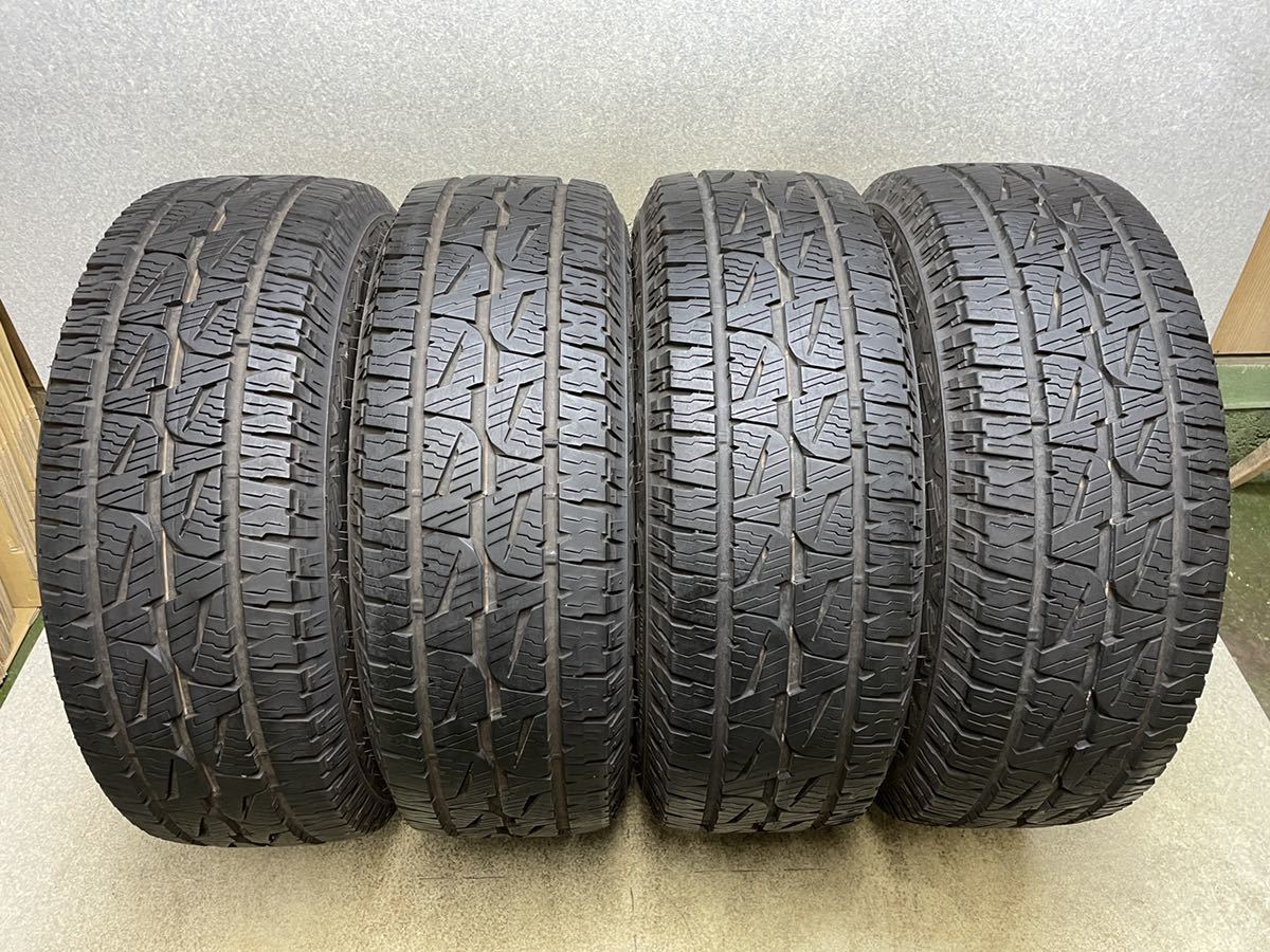 265/70R16 (112S) ブリヂストン DUELER A/T 中古4本 2019年製 バリ山  