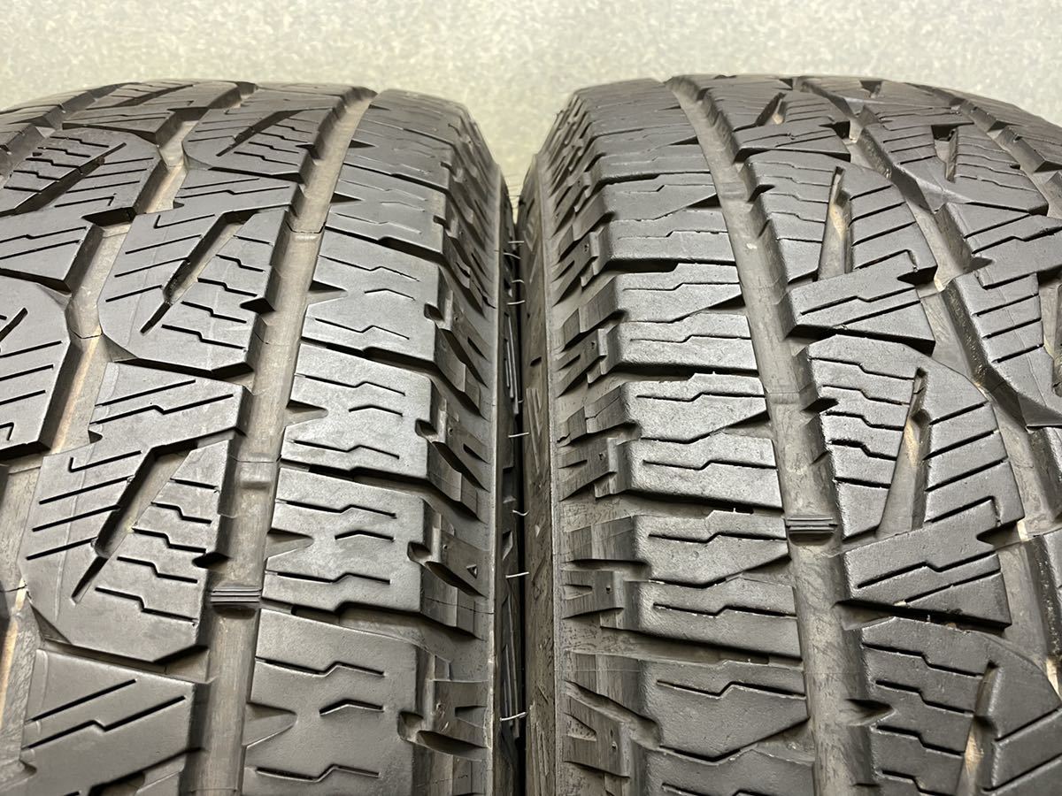265/70R16 (112S) ブリヂストン DUELER A/T 中古4本 2019年製 バリ山  