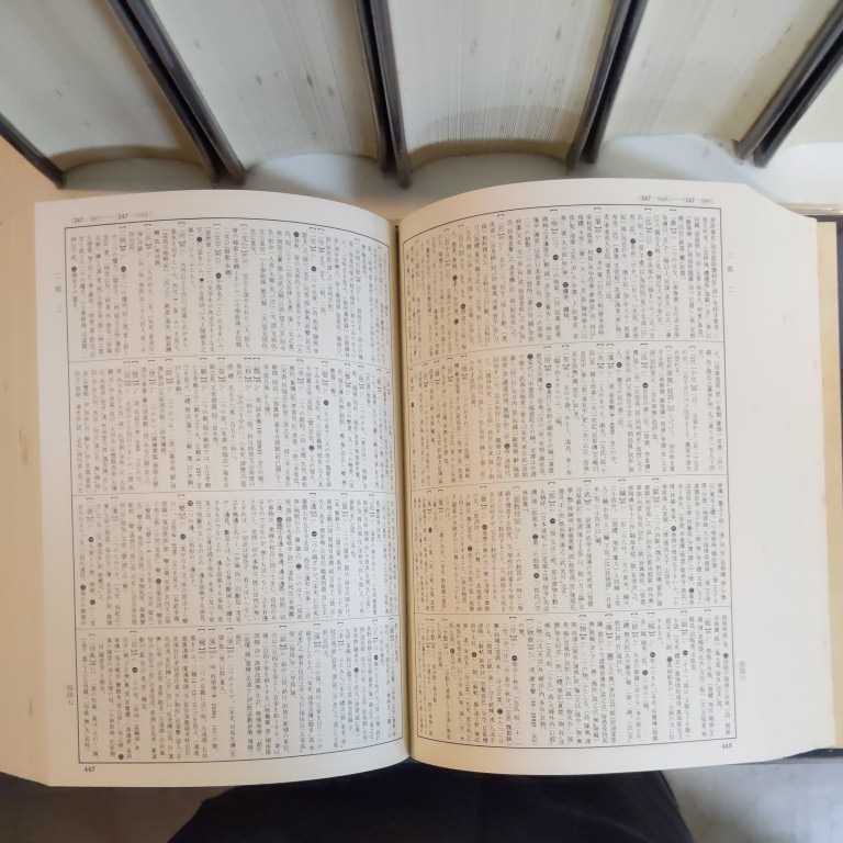 大漢和辞典 13巻揃(全12巻+索引) 縮写版 大修館書店 諸橋轍次:著◆古本/函ヤケシミ傷/シミ/カバー汚れ/未清掃/120size重量ゆうパックで発送_10