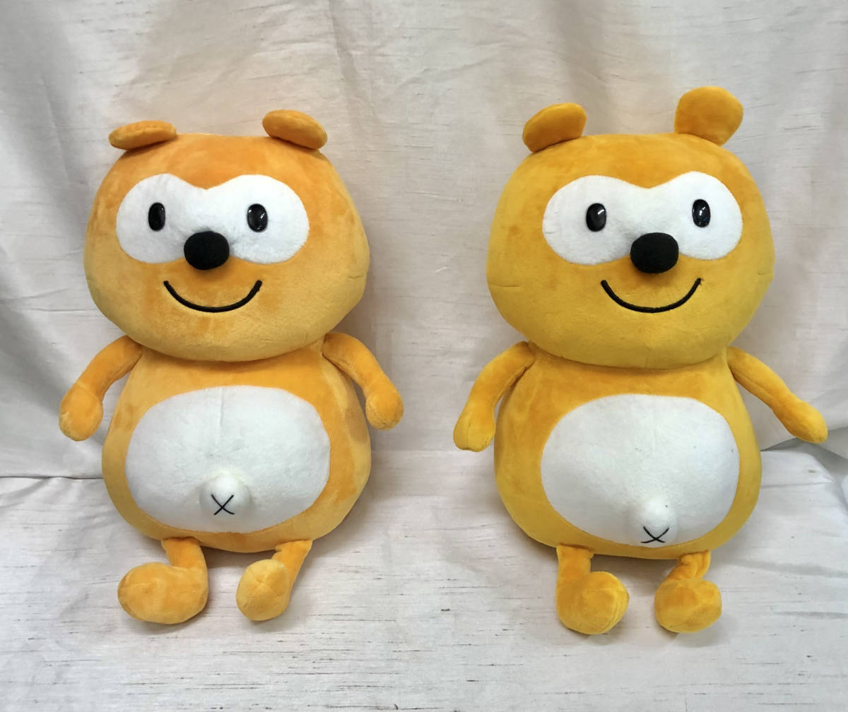 ポンタのぬいぐるみ 2体セット 検 Ponta キャラクター 動物 たぬき タヌキ 狸 ローソン 動物 売買されたオークション情報 Yahooの商品情報をアーカイブ公開 オークファン Aucfan Com