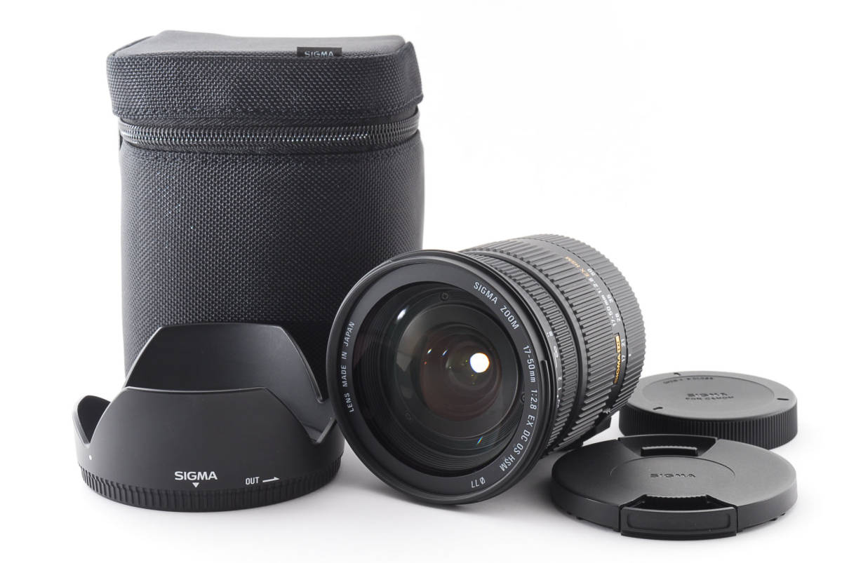 ☆美品☆ SIGMA シグマ 17-50mm F2.8 EX DC OS HSM Canon キヤノン