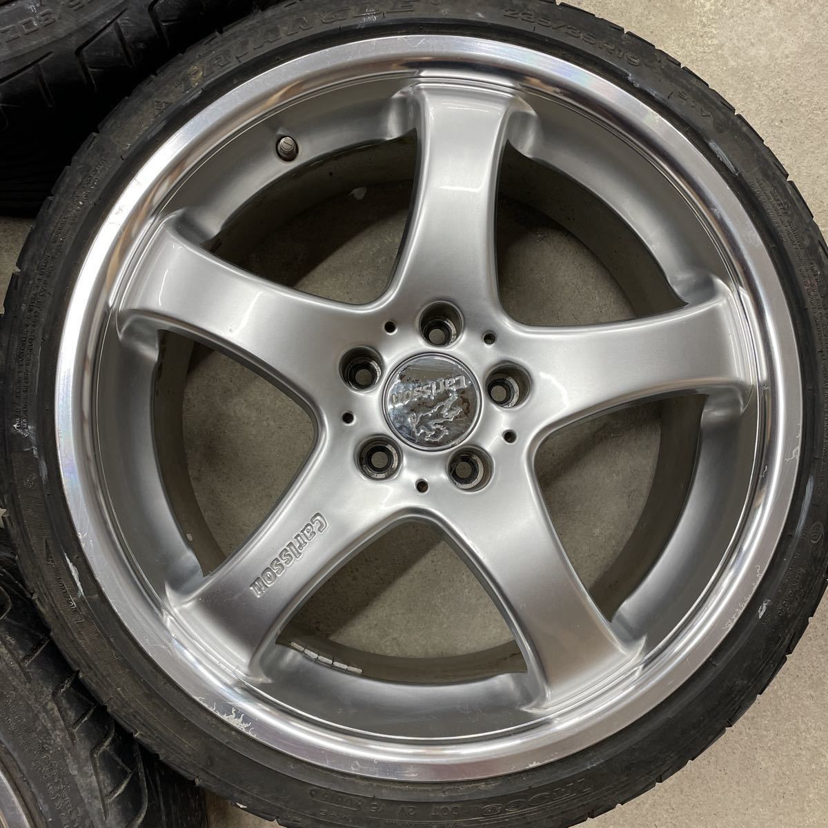 カールソン 1/5 PCD114 19インチ 19×8.5J OFF+40 19×9.5J OFF+40 