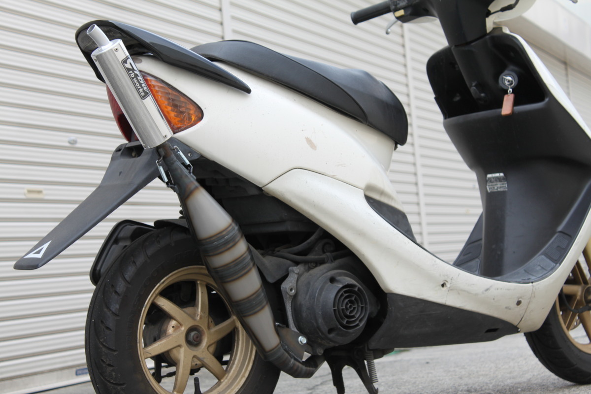 rb-works新品☆ライブディオ用☆スポーツマフラー ☆DioZX チャンバー