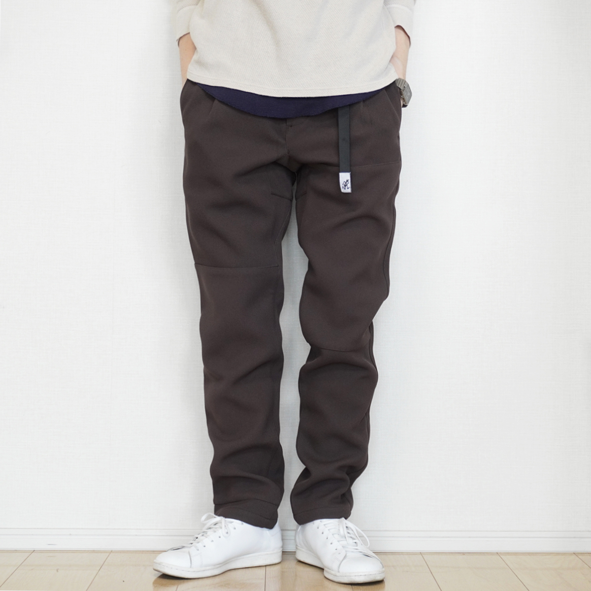 美品◇GRAMICCI × ADAM ET ROPE 別注 MESH CRAZY 1TUCK PANTS【S