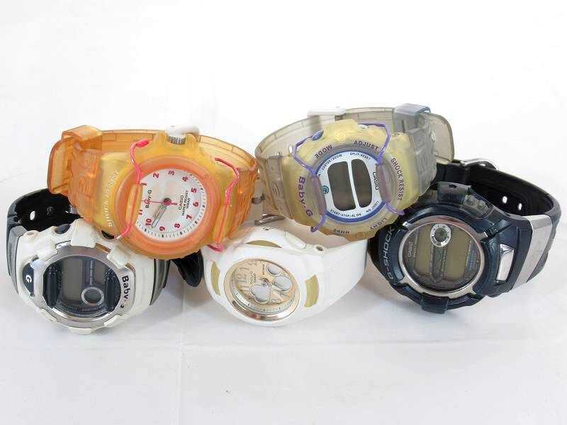 CASIO Baby-G ジャンク品 1円 G-SHOCK まとめ売り G-SHOCKとBaby-G