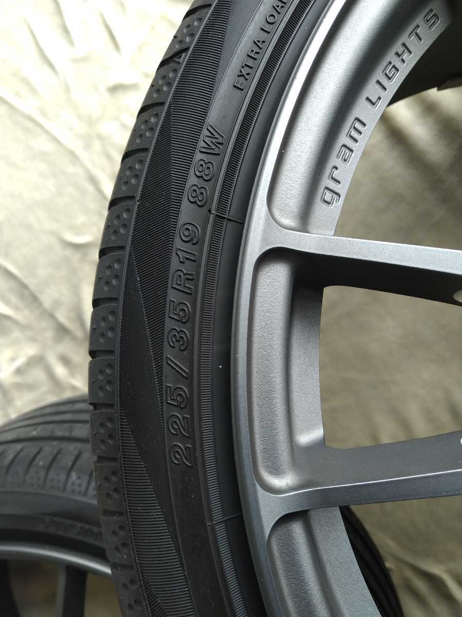 ☆美品☆ RAYS グラムライツ 57XTREME 57エクストリーム 19インチ 8.5J 