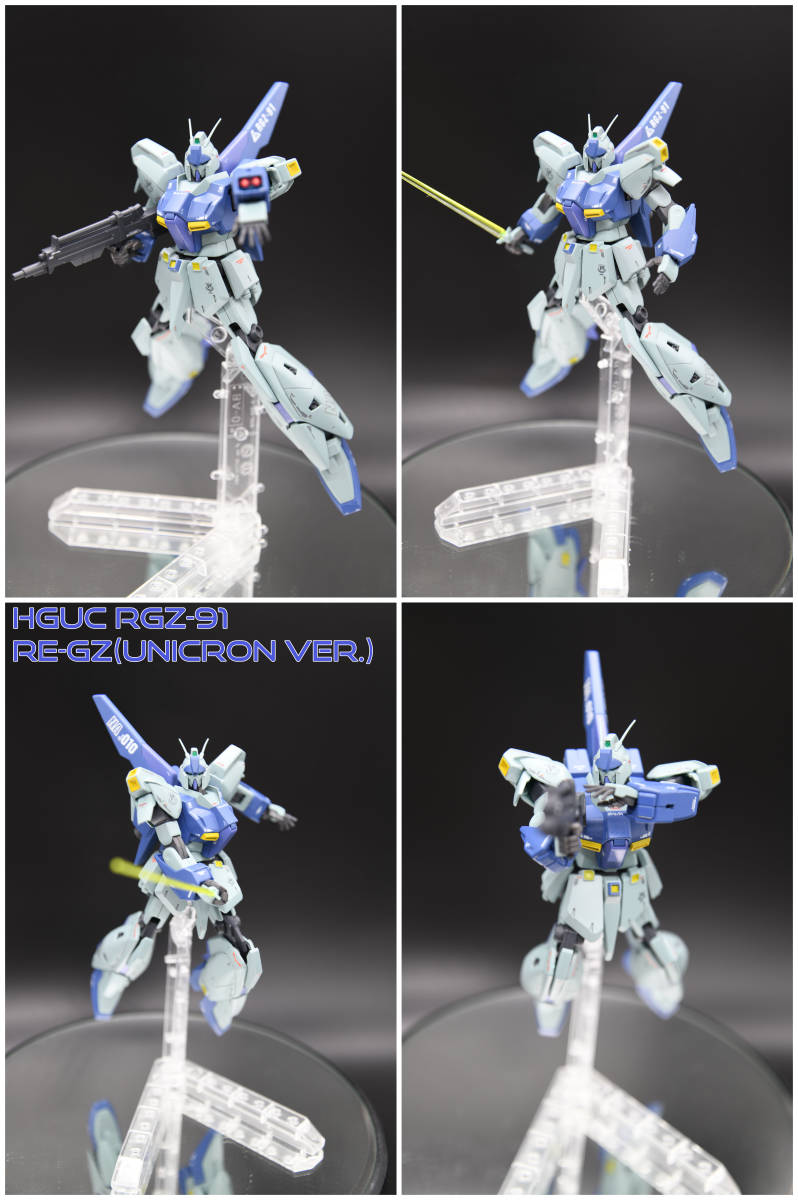 HGUC RGZ-91 リ・カズィ[ユニコーンVer.] 塗装完成品