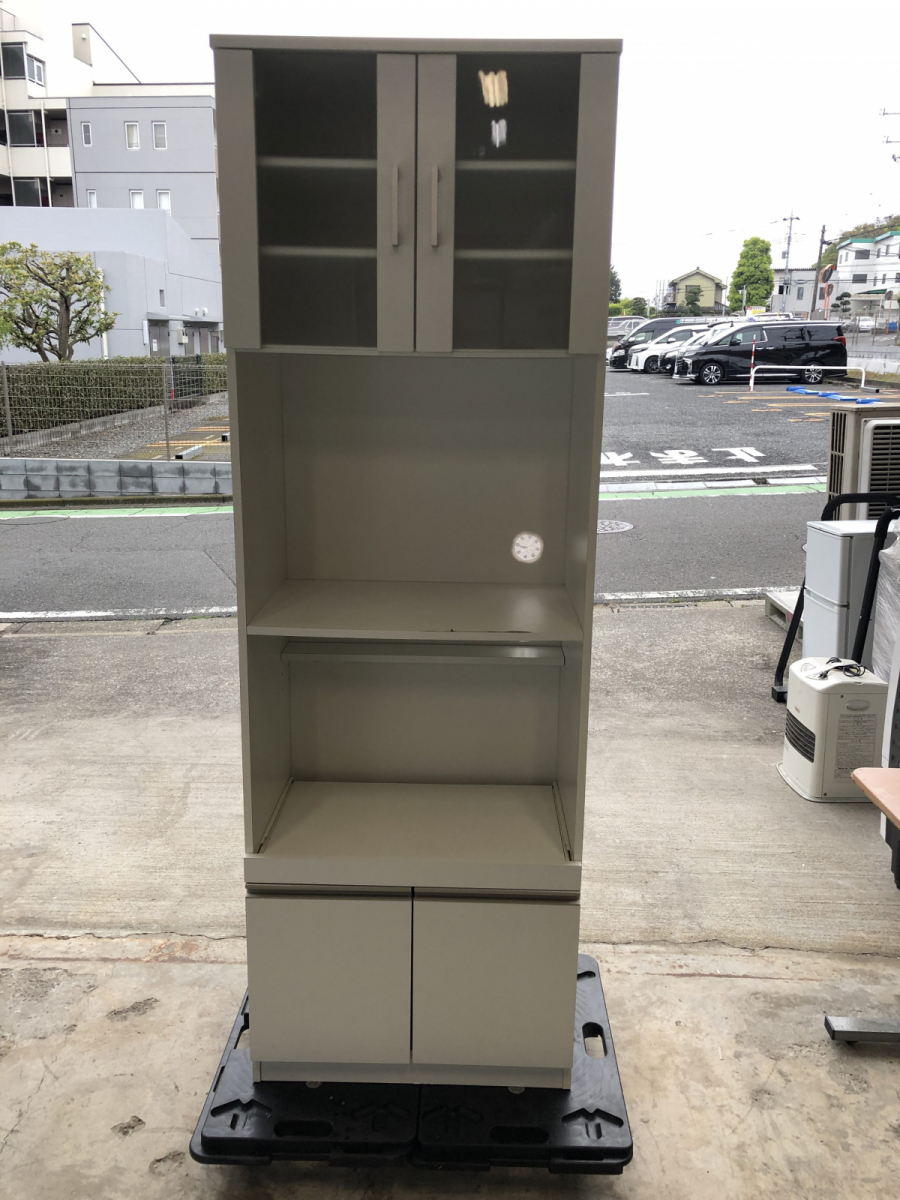 キッチンボード NITORI 幅60 ホワイト レンジボード カップボード 食器棚 ニトリニトリ RE1860 8890700 nitori-net_5692020