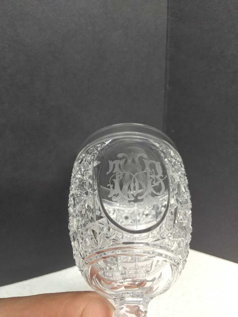 ① オールド バカラ 100年以上前 リキュールグラス（HOYA 江戸切子 リーデル 大倉陶園 ノリタケ 皿 カップ ウイスキー ニッカ 古酒 出品中)