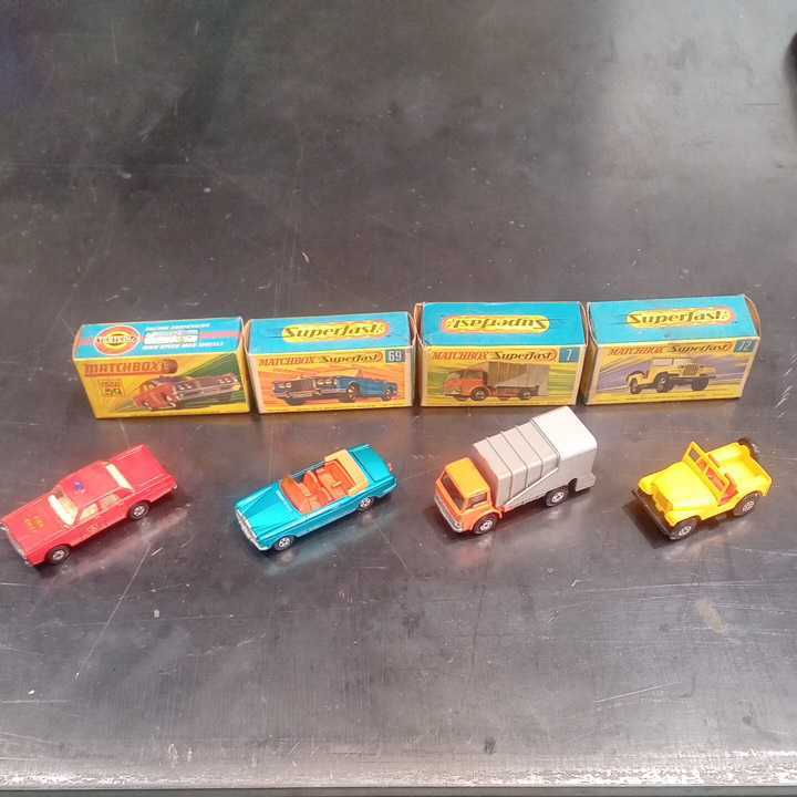 レトロミニカーマッチボックス7品