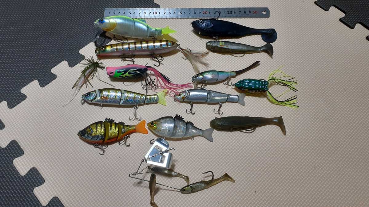 ルアーまとめ売り 商品の説明バス釣り引退するた…