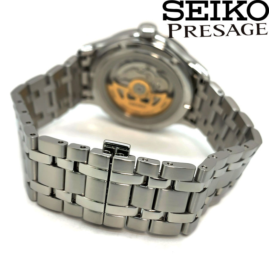 1円】SEIKOセイコーPRESAGEプレサージュメンズ機械式自動巻き手巻き