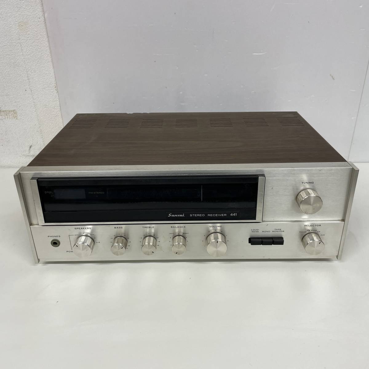  sansui ステレオレコーダー 441 通電確認済み ジャンク品 品 現状品 保管品(サンスイ)｜売買されたオークション情報、yahooの商品情報をアーカイブ公開 - オークファン サンスイ