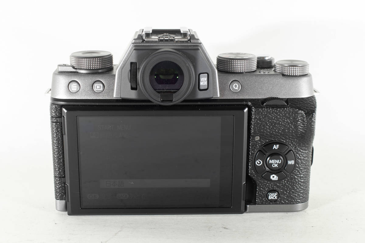 2富士フィルム X-T100 ダークシルバー ボディー ミラーレス一眼レフ